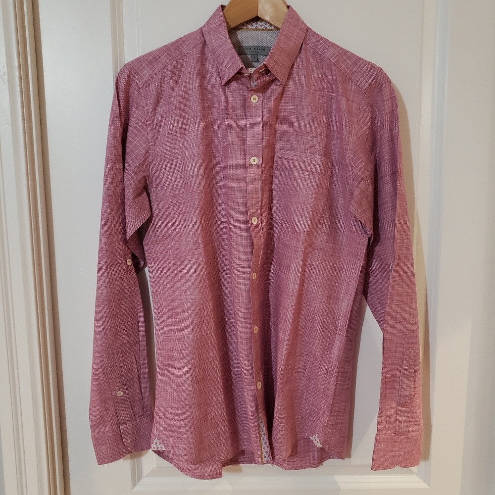 Mens Ted Baker London Button Down Shirt